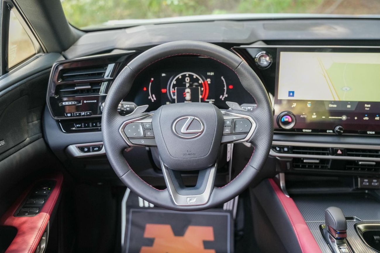 Lexus RX350 2024 LEXUS RX350 2.4 AWD F DPORT WHITE | ( BLACK - RED )