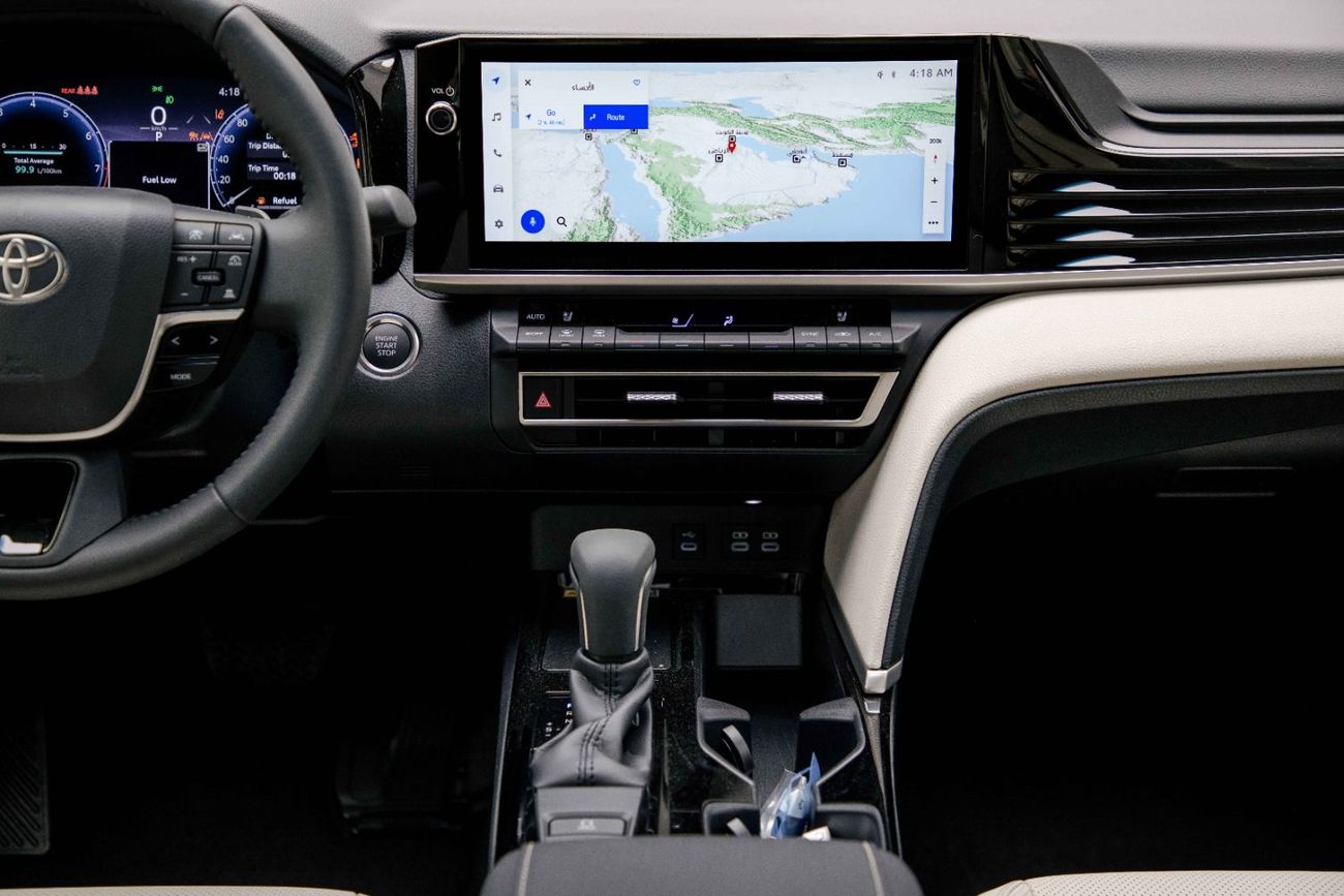 Toyota Camry GLE 2.5L - Netural Black Inside Formage  | Export Only