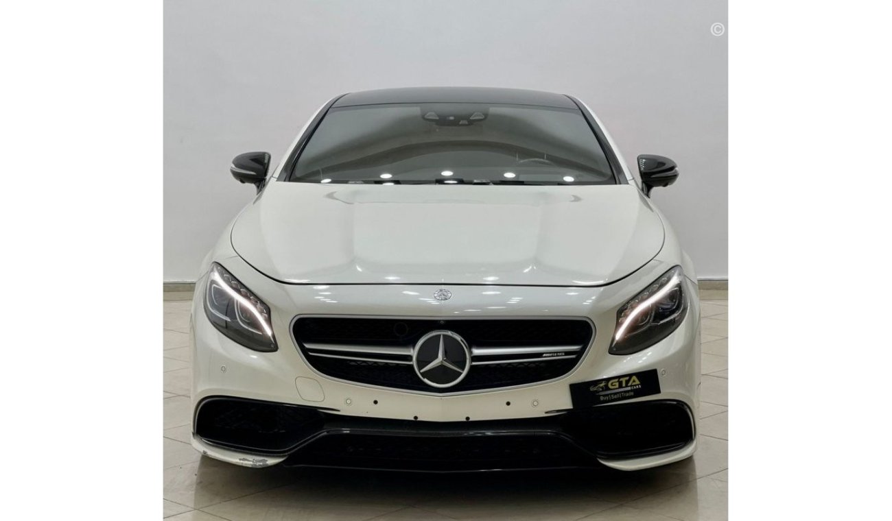 Mercedes-Benz S 63 AMG Coupe 2015 Mercedes S 63 AMG, Service History, Warranty, European Specs