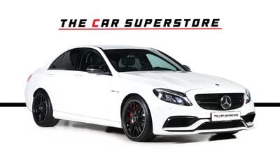 مرسيدس بنز C 63 AMG Std 4.0L Sedan 2017-MERCEDES BENZ C63 AMG-FULL SERVICE HISTORY-IMMACULATE CAR