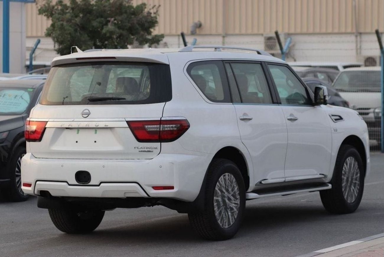 Nissan Patrol PLATINUM 5.6L V8, LEATHER SEAT, ELECTRIC SEAT, 360 CAMERA, SUNROOF,  MODEL 2024 FOR EXPORT ONLY