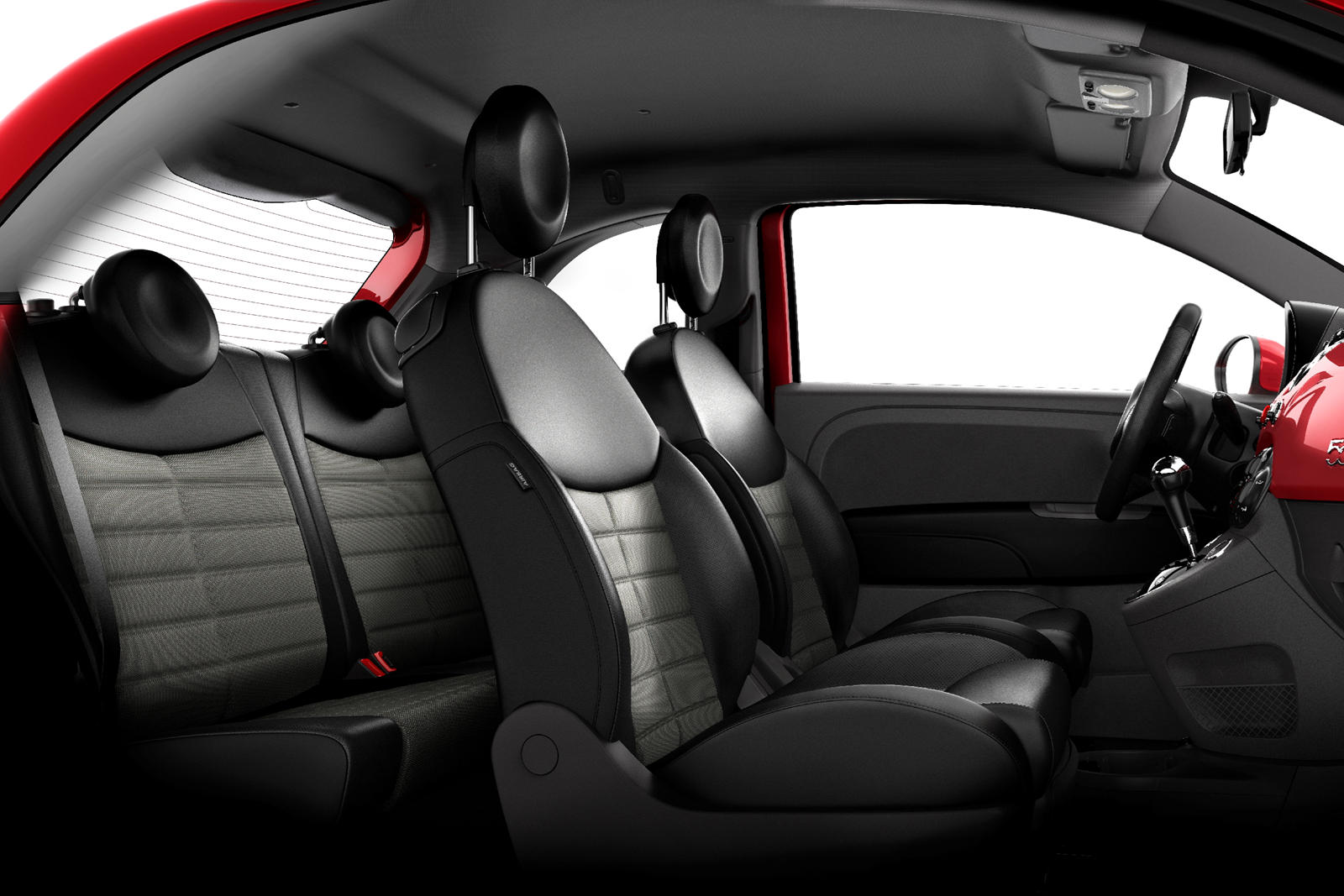 Abarth 500 interior - Seats