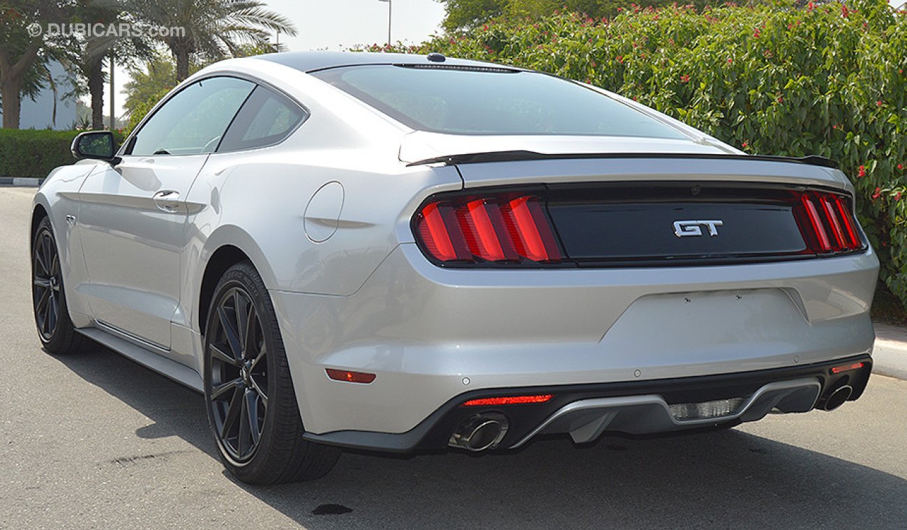 Ford Mustang GT Premium+, 5.0L V8 0 km, GCC Specs w/ 3Yrs or 100K km Warranty and 60K km Service at AL TAYER