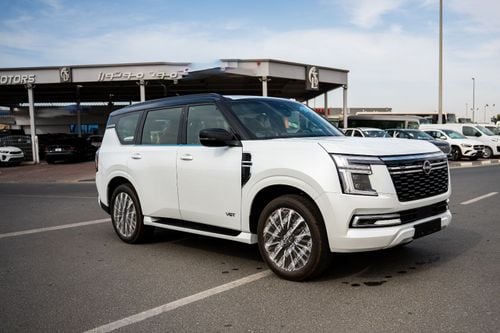 Nissan Patrol Nissan Patrol Platinum 2026    3.5  L White roof black
