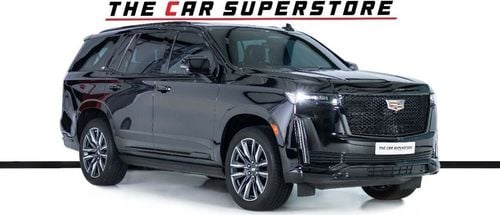 Cadillac Escalade Sport 6.2L AWD 7 Seats-GCC-Al Ghandi Warranty Until 2032-Service Contract Until 2027