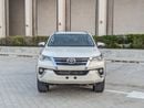 تويوتا فورتونر Toyota Fortuner 2016 LHD petrol engine 2.7 Gcc specs white