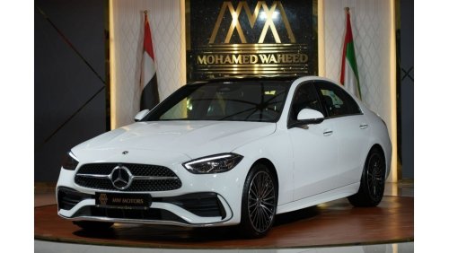 مرسيدس بنز C200 Mercedes-Benz C 200 Premium | 2024 GCC 0km | 5 Years Agency Warranty