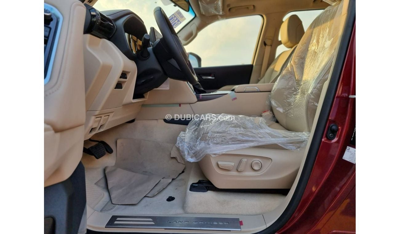 تويوتا لاند كروزر Toyota Land Cruiser GXR 4.0L Petrol GCC Red with Beige interior Model 2022