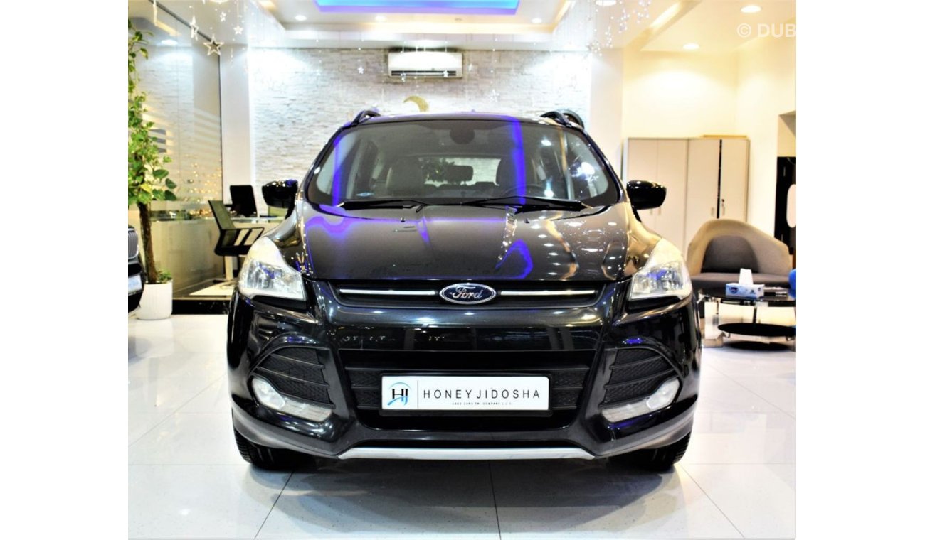 Ford Escape (ORIGINAL PAINT صبغ وكاله )AMAZING Ford Escaped SE 2014 Model!! in Black Color! GCC Specs