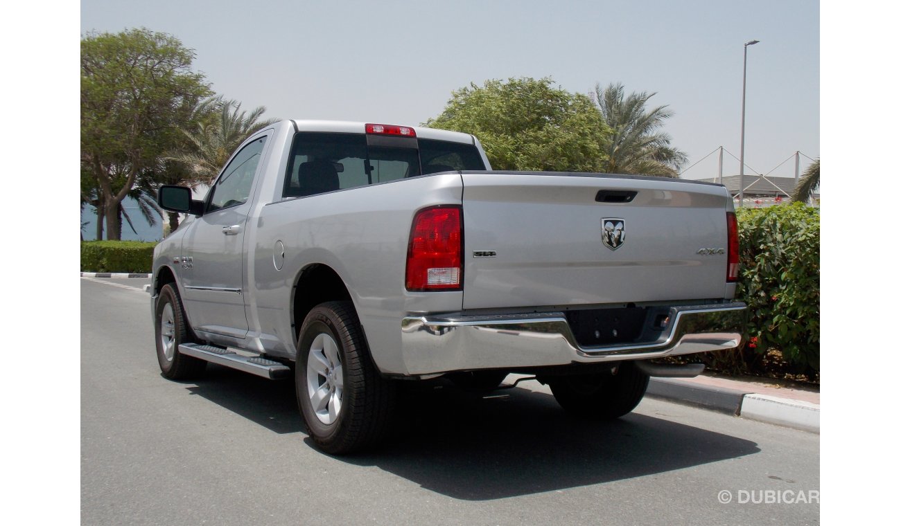 RAM 1500 BRAND NEW 2016 1500 SLT SINGLE CAB 4X4 GCC WITH 3 YEARS OR 60000 KM AT THE DEALER