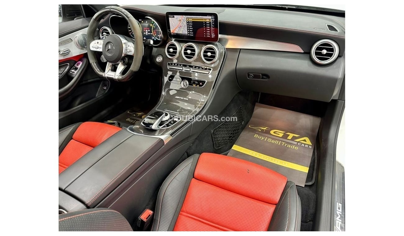 مرسيدس بنز C 63 كوبيه 2020 Mercedes Benz C63s Coupe, 2026 Mercedes Warranty + Service Contract, Full Options, Low Kms, GCC