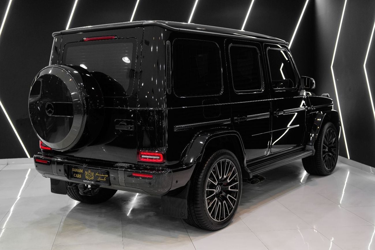 Mercedes-Benz G 63 AMG 4MATIC SUV Double Night Package, G Manufaktur, A22 Suspension, Rear Entertainment, Gargash Warr + Se