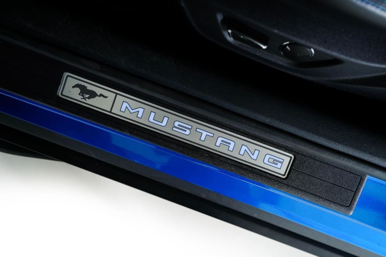 فورد موستانج GT PREMIUM 5L V8-Sports Exhaust System-Aerodynamic Body Kit-High Gloss Black Rims