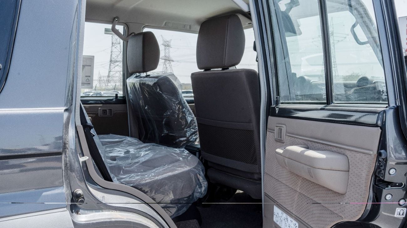 تويوتا لاند كروزر 70 2026 Toyota Land Cruiser LC76 4.0L AT Petrol (Grey-Brown) With Radar
