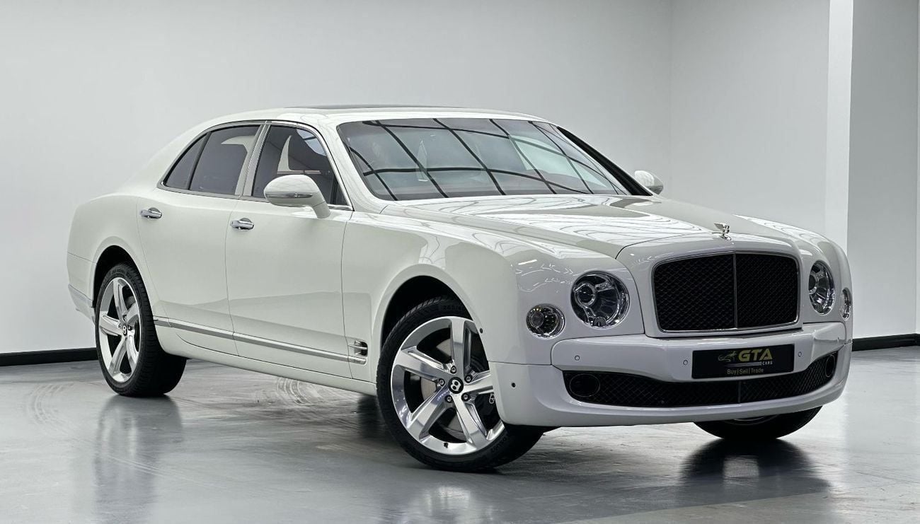 Bentley Mulsanne Speed V8 2016 Bentley Mulsanne Speed, Bentley Service History, Full Options, Very Low Kms, GCC