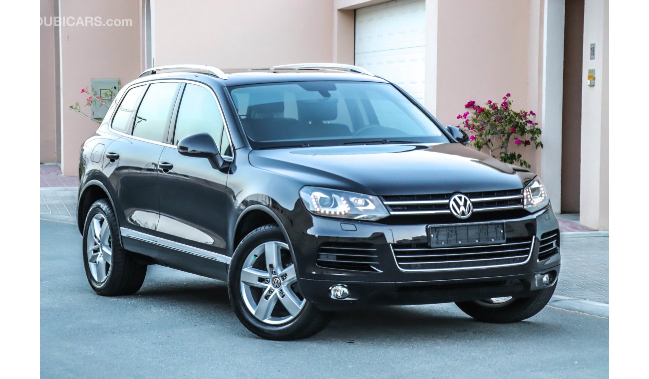 Volkswagen Touareg SEL 2014 GCC under Warranty with Zero downpayment.