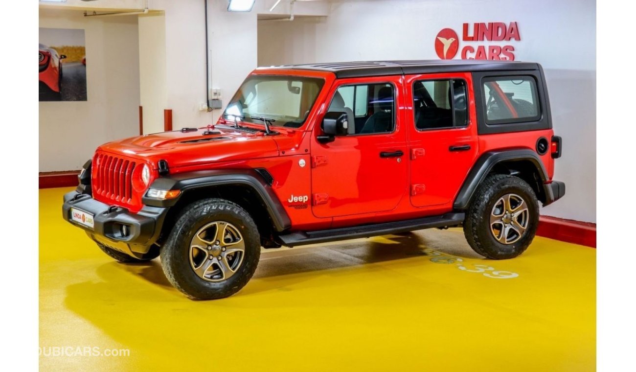 Jeep Wrangler RESERVED ||| Jeep Wrangler Sport Unlimited 2018 GCC under Warranty with Flexible Down-Payment.