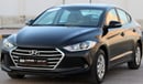 Hyundai Elantra Hyundai Elantra 2017, GCC, in excellent condition, without paint, without accidents, very clean from