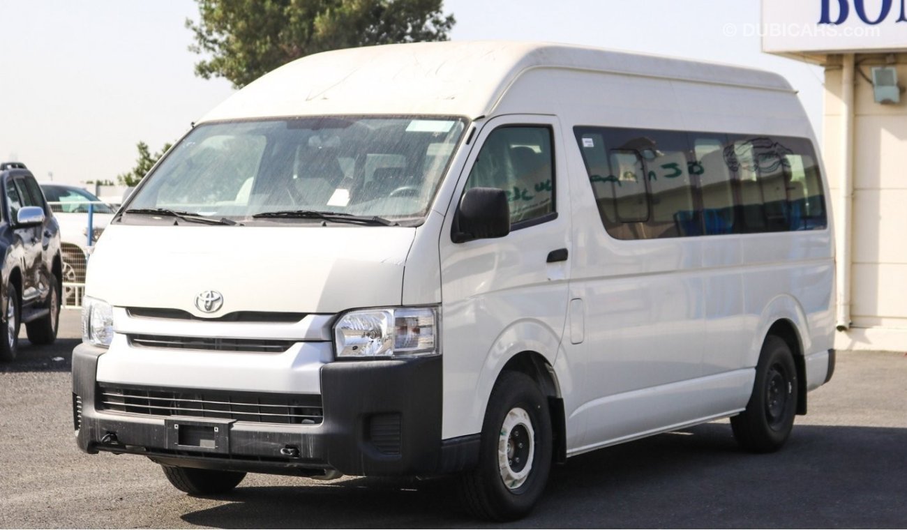 Toyota Hiace Van High Roof 16-Seater, 2.5L, Diesel, Manual Transmission, LHD