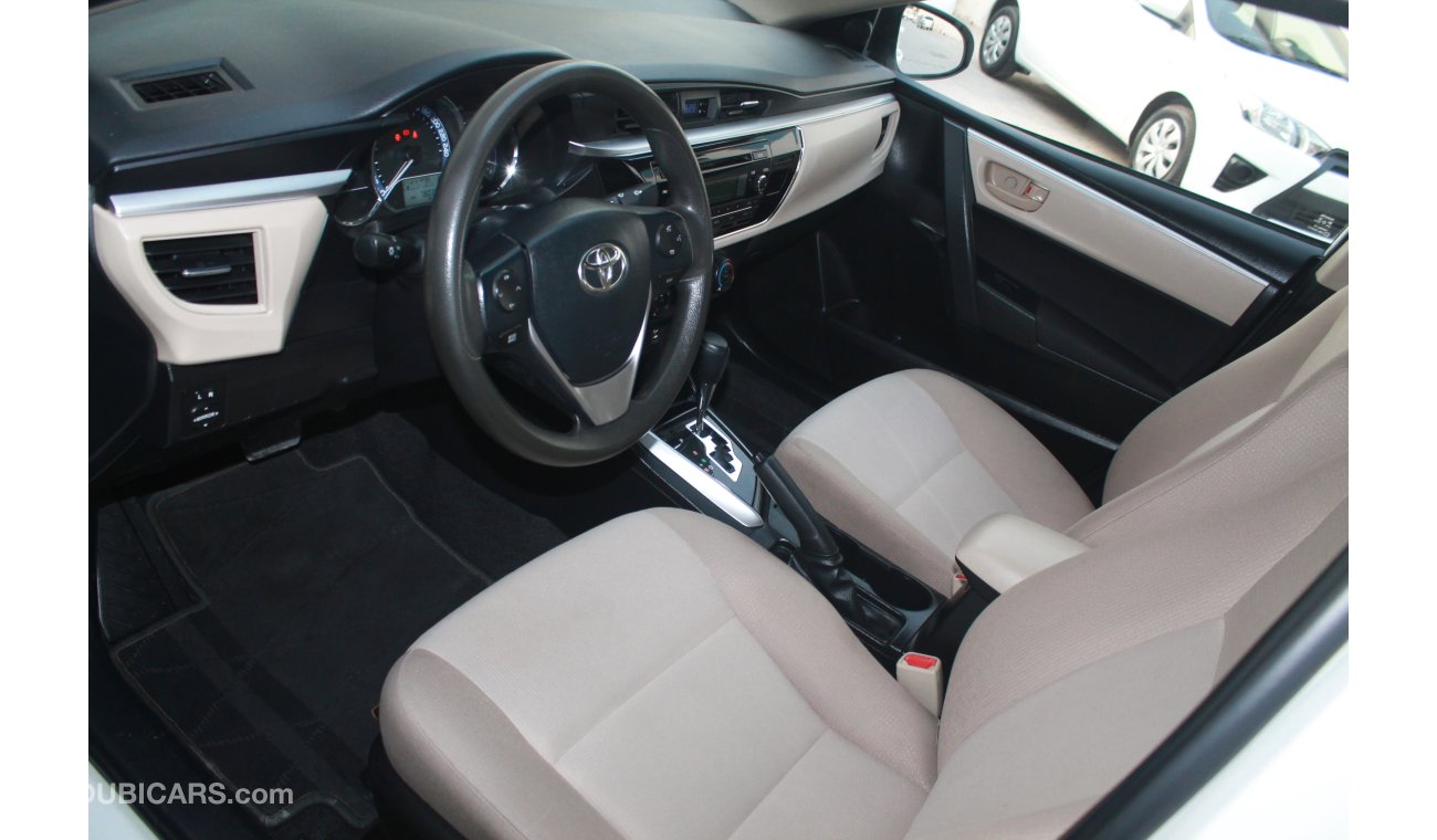 Toyota Corolla 2.0L 2016 MODEL GCC SPECS WITH WARRANTY