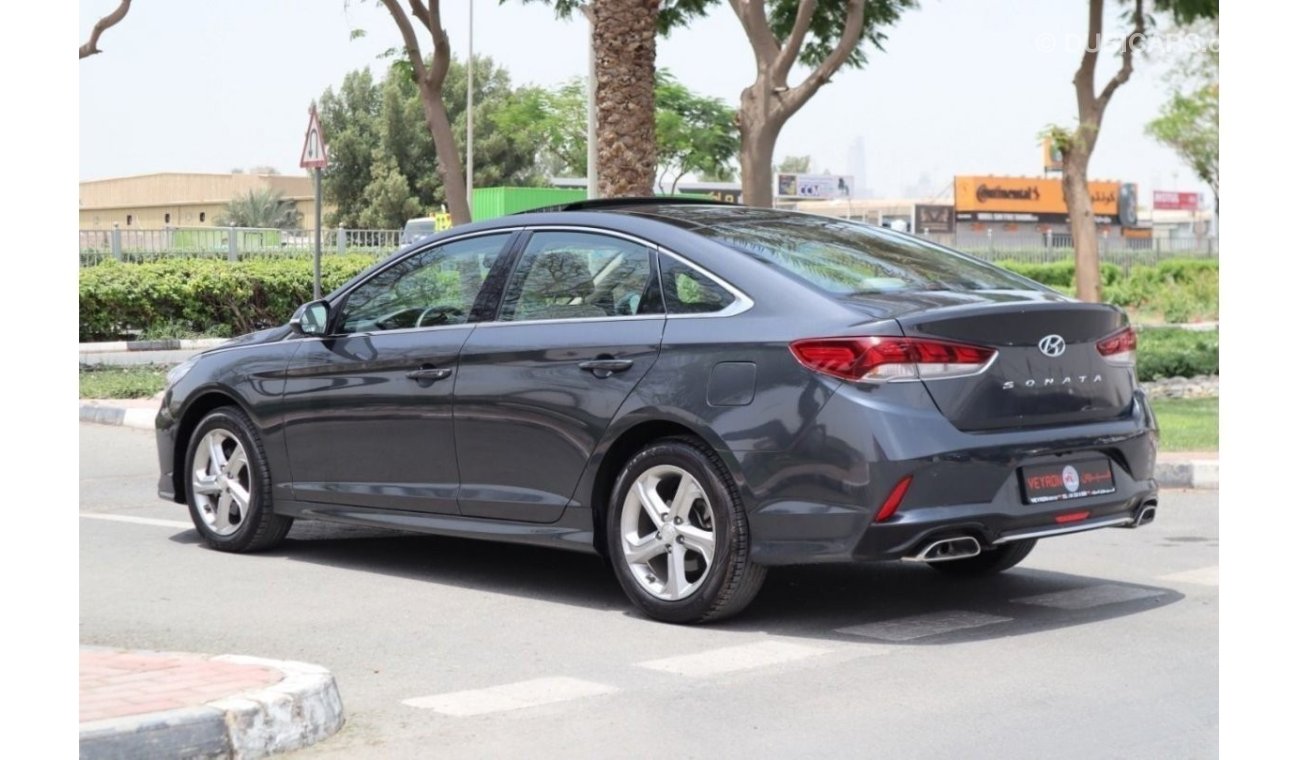 Hyundai Sonata GL GL GL GL HYUNDAI SONATA 2.4 L 2018 GCC PANORAMIC SUN ROOF FULL OPTION LOW KM WITH WARRANTY