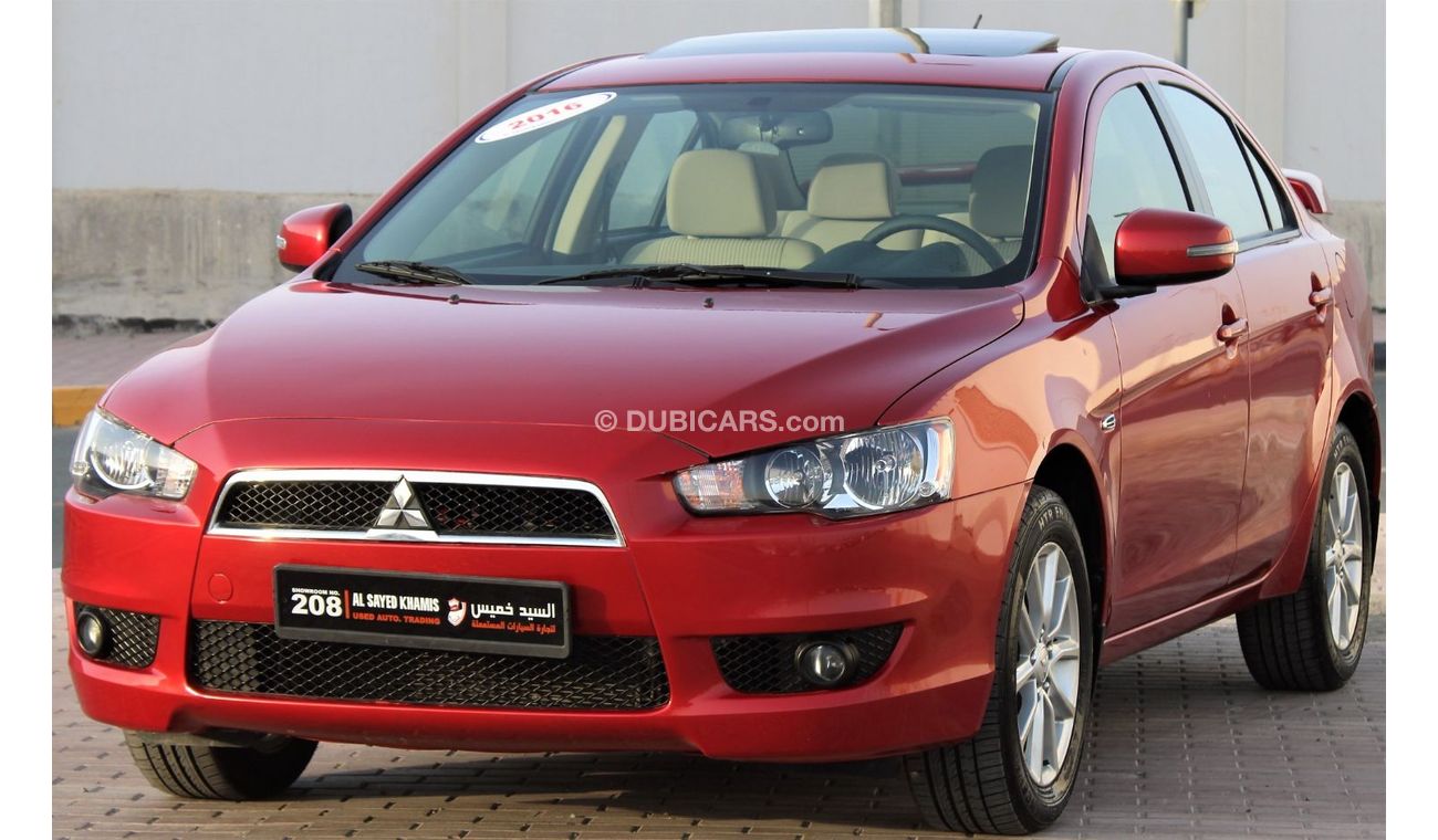 Mitsubishi Lancer Mitsubishi Lancer 2016 GCC, full option, without accidents, very clean from inside and outside
