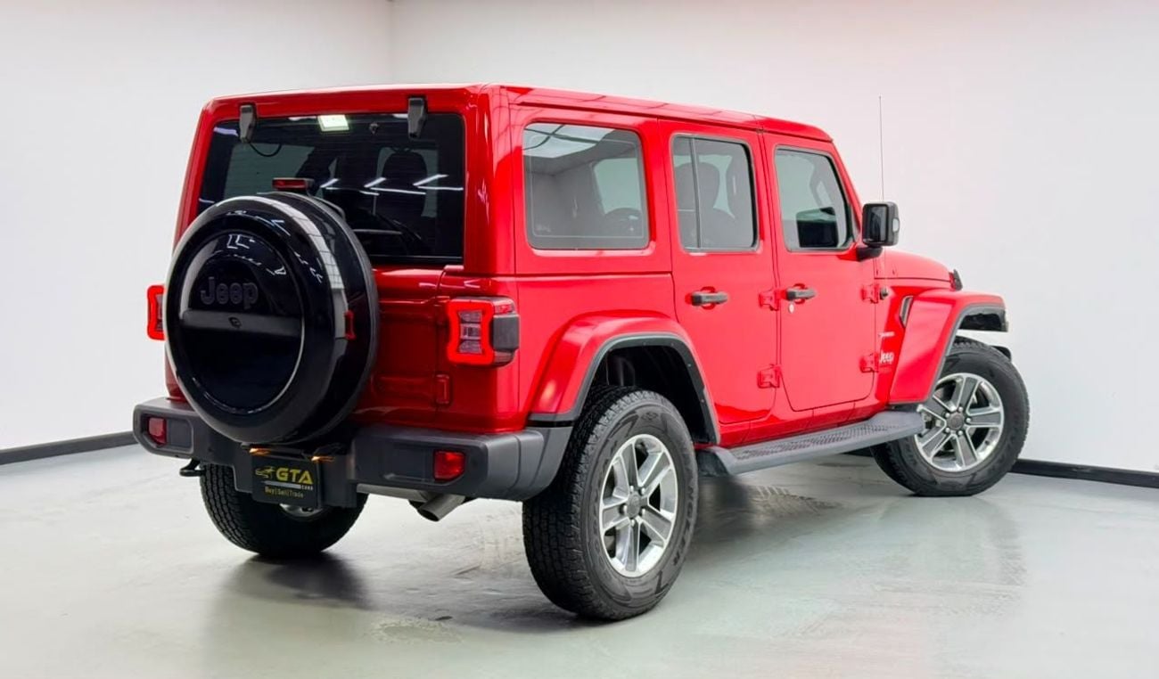 Jeep Wrangler Unlimited 2022 Jeep Wrangler Unlimited Sahara, 2027 Jeep Warranty + Service Pack, Excellent Condition, GCC