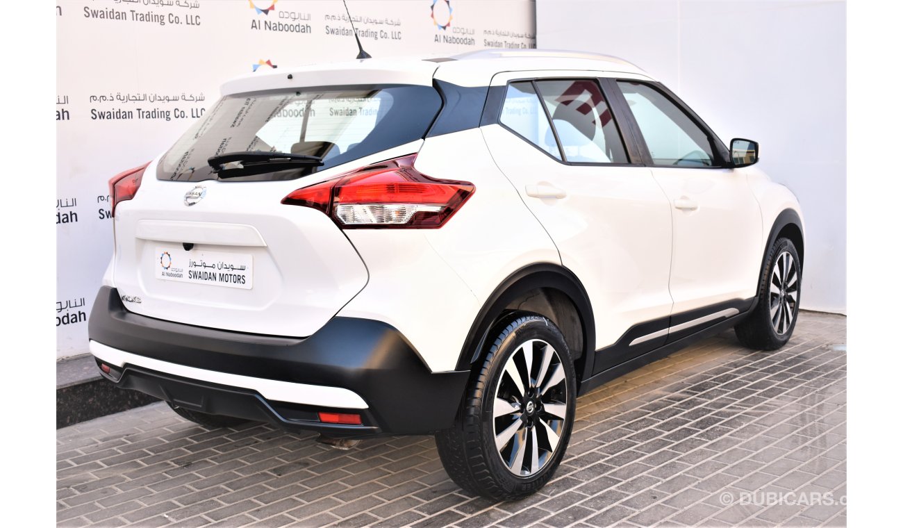 Nissan Kicks 1.6L SV+ NAVIGATION 2017 GCC SPECS DEALER WARRANTY