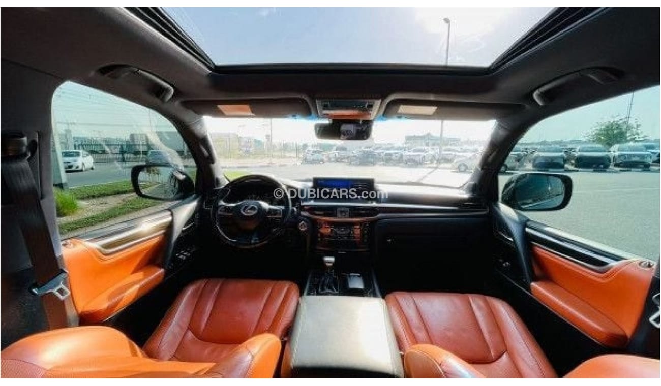 Lexus LX 570 5700CC PETROL | SUNROOF | 4WD | LHD | FULL OPTION | PREMIUM ORANGE LEATHER SEATS