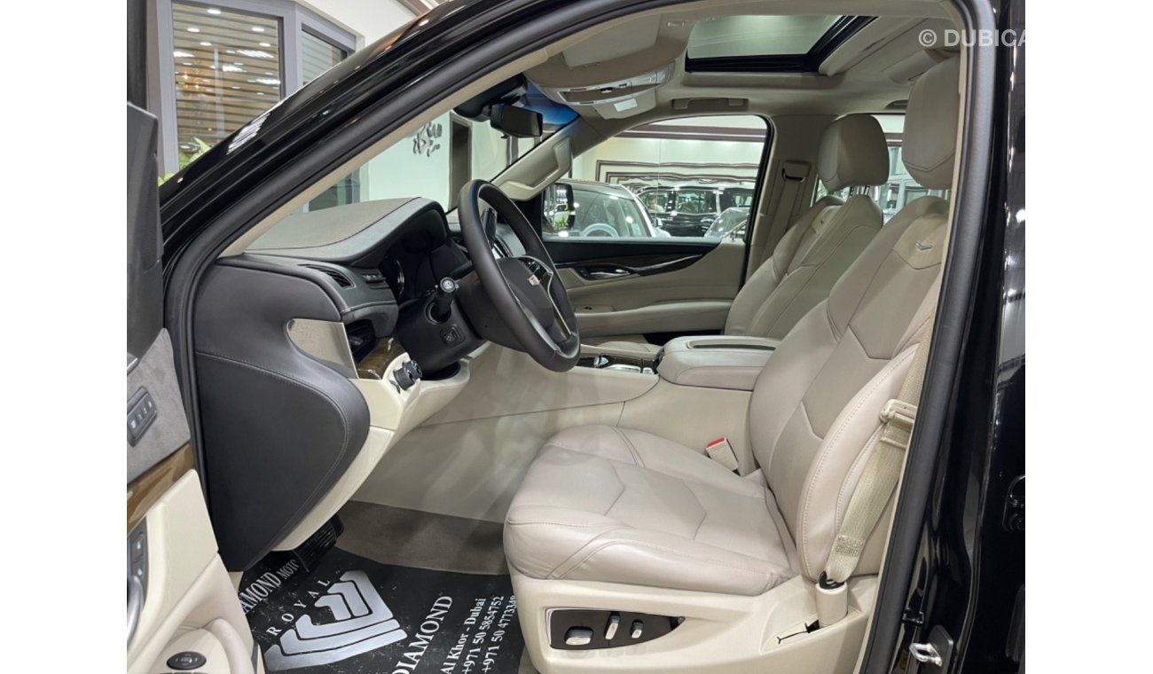 كاديلاك إسكالاد بريميوم لاكجري Cadillac Escalade premium XL GCC 2018 under warranty