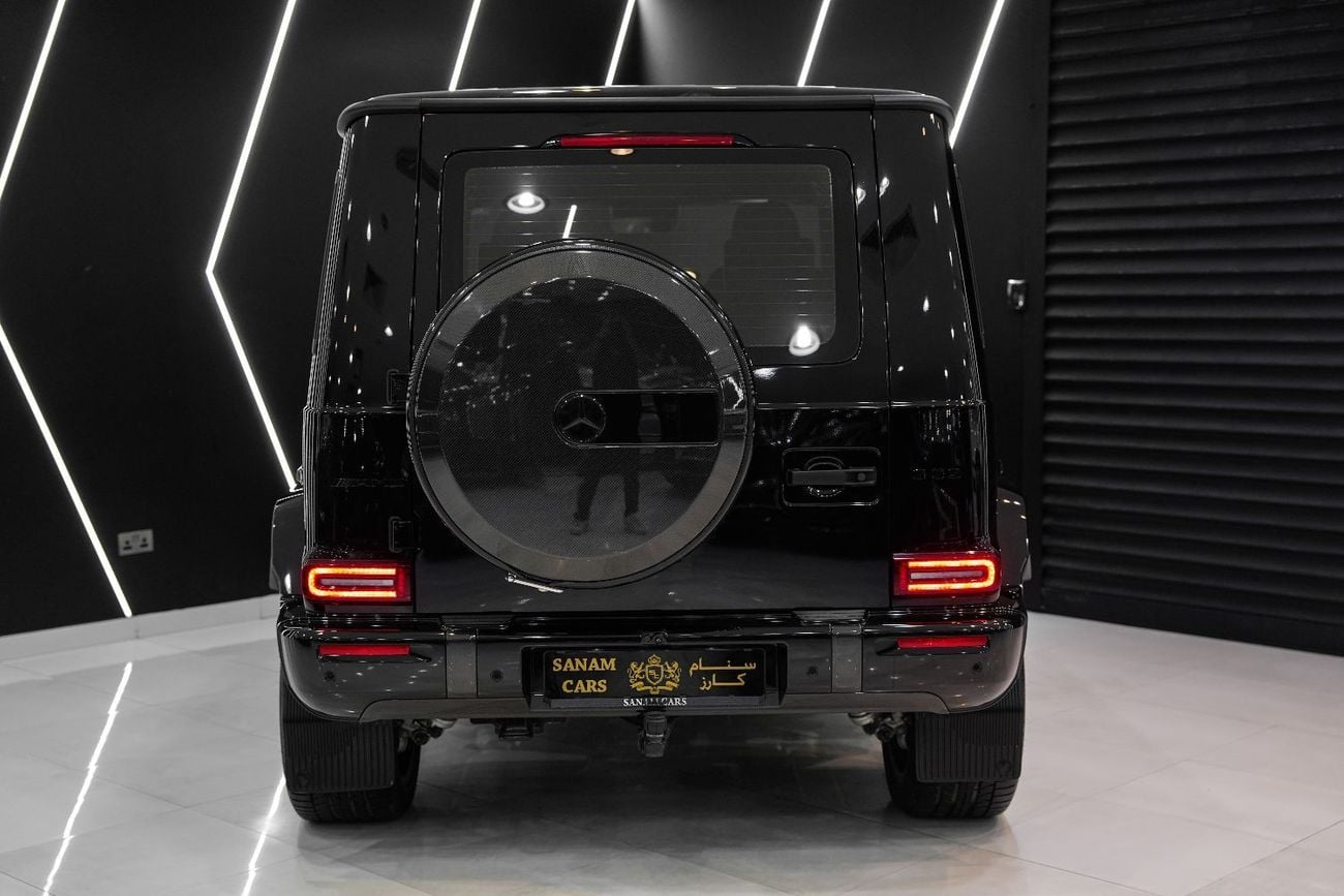 Mercedes-Benz G 63 AMG 4MATIC SUV Double Night Package, G Manufaktur, A22 Suspension, Rear Entertainment, Gargash Warr + Se
