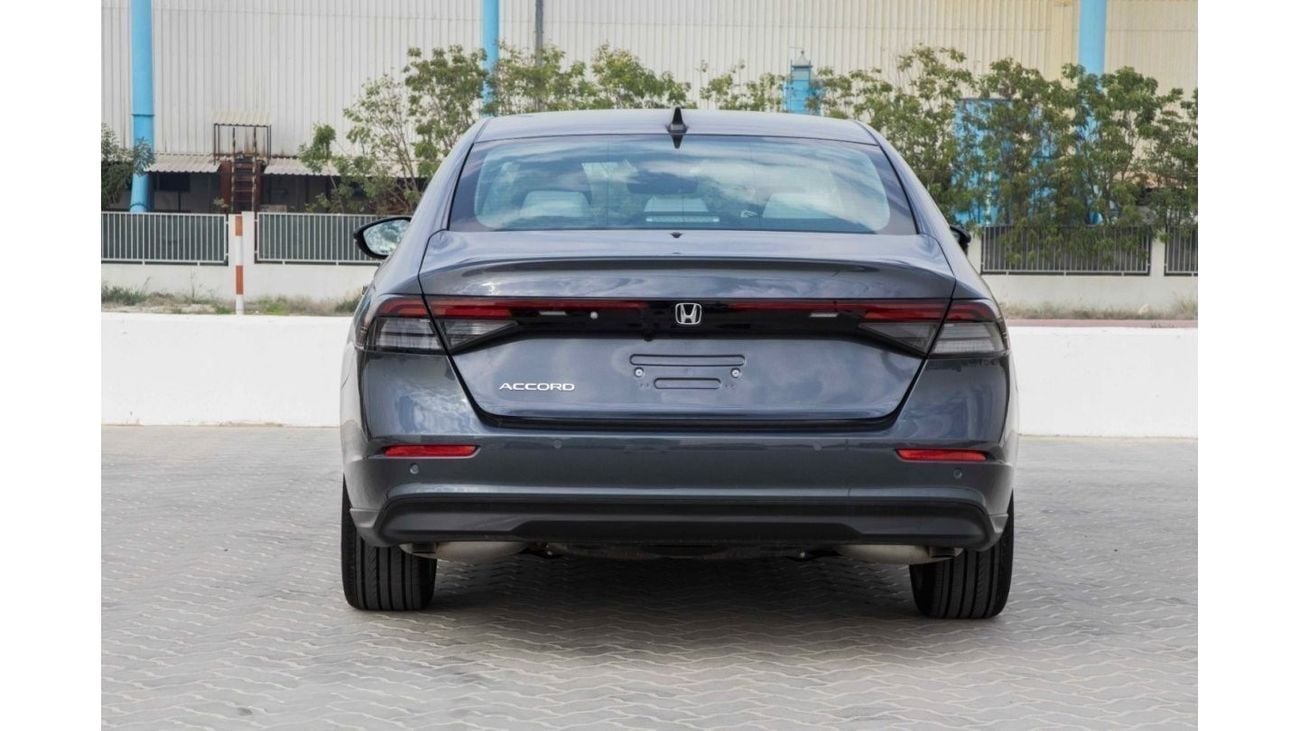 Honda Accord 2023 Honda Accord 1.5T EX - Meteoroid Gray Metallic Inside Grey | Export Only