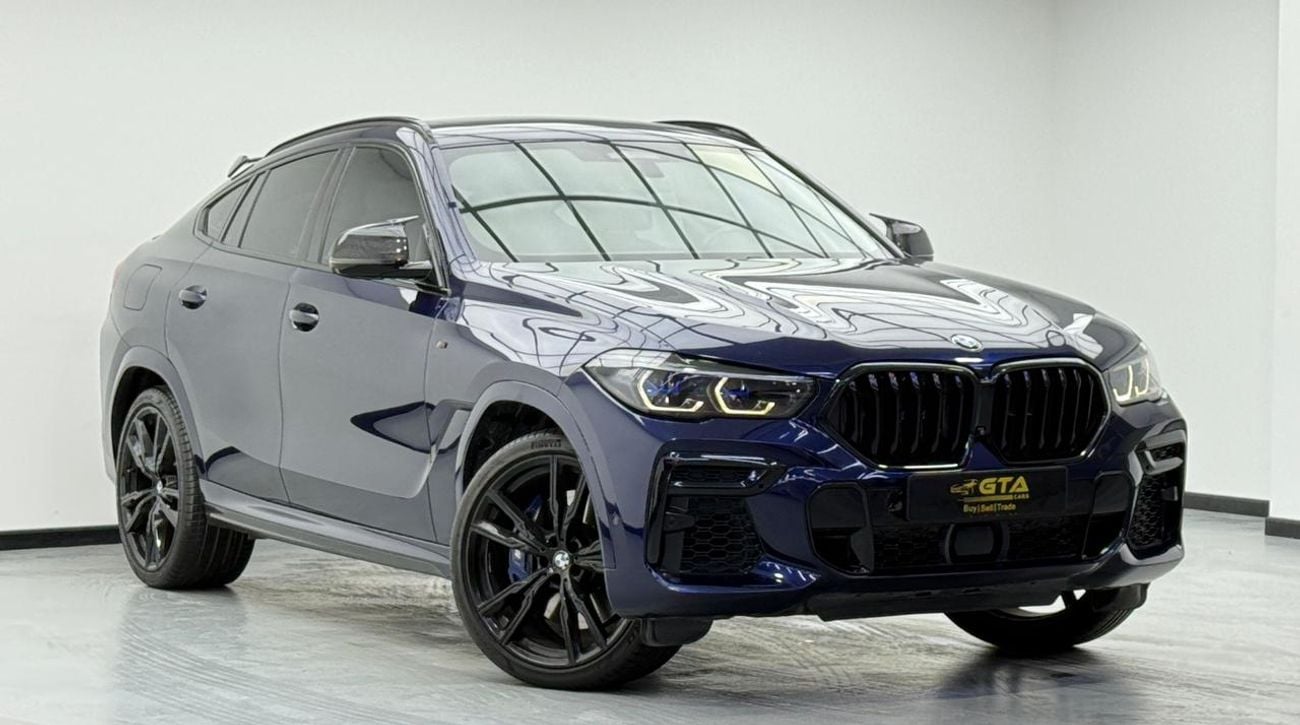 بي أم دبليو X6 M50i 4.4L 2022 BMW X6 M50i,Warranty ,Full BMW Service History, GCC