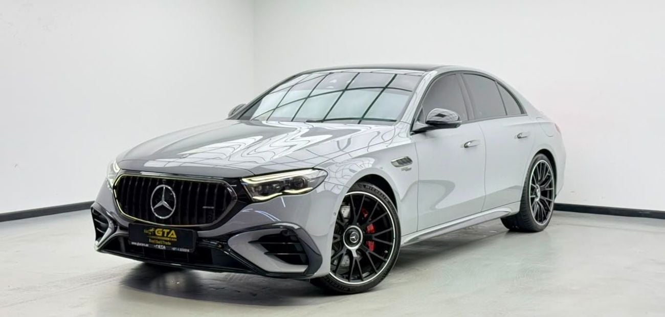 مرسيدس بنز E 53 AMG 4MATIC 2025 Mercedes Benz E53 AMG, 2026 MB Warranty + Service Pack, Full MB Service History, Low Km, GCC