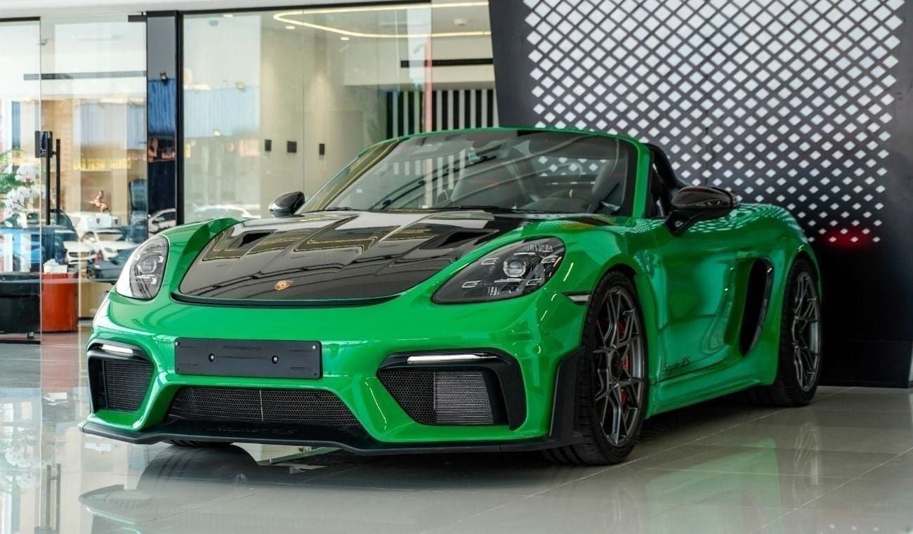 بورش 718 سبيدر RS PORSCHE 718 SPYDER WEISSACH GT4 RS, 2024, LIMITED EDITION 1 OF 500, ZERO KM