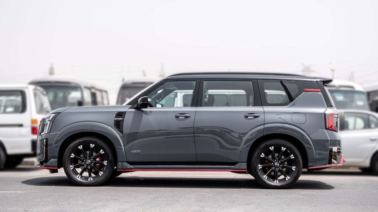 Nissan Patrol NISMO 2026 Nissan Patrol Nismo 3.5L AT Petrol (Gray-Red)