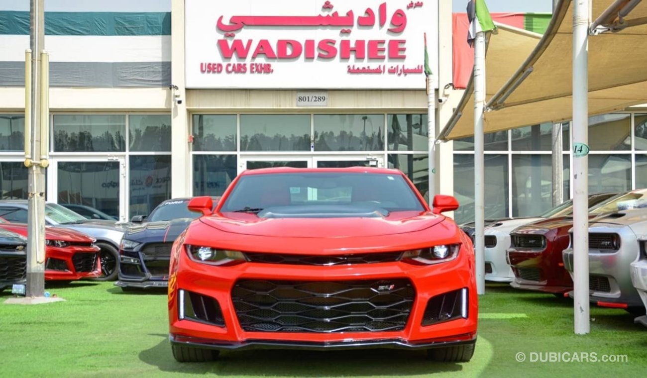 شيفروليه كامارو Camaro RS V6 3.6L 2020/Leather Seats/ZL1 Kit/Very Good Condition