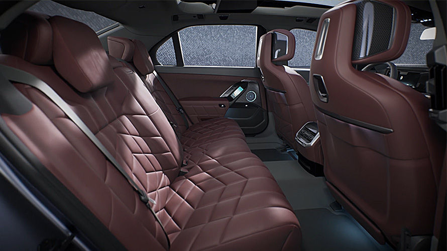 BMW 745e interior - Seats