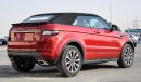 Land Rover Range Rover Evoque 2.0 SE Convertible SD4 RHD