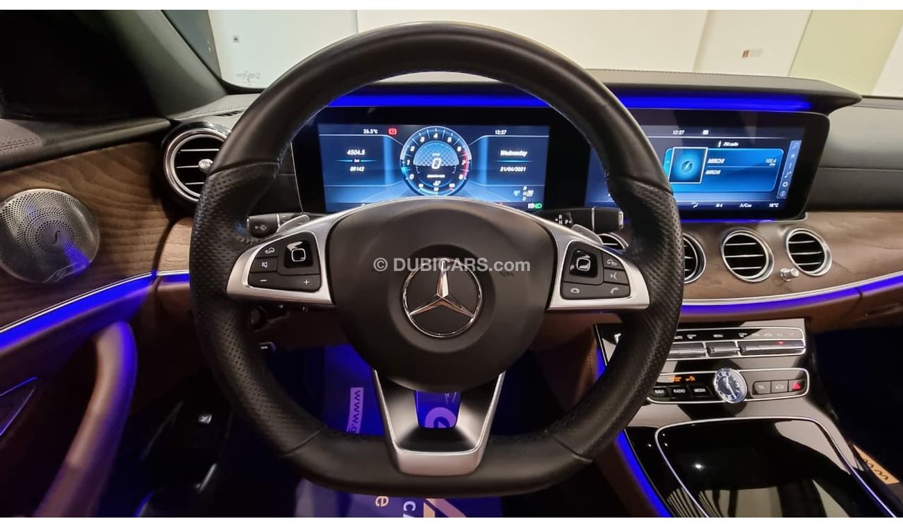 Mercedes-Benz E 43 AMG 2017 Mercedes E43 AMG, Agency History, Warranty, GCC