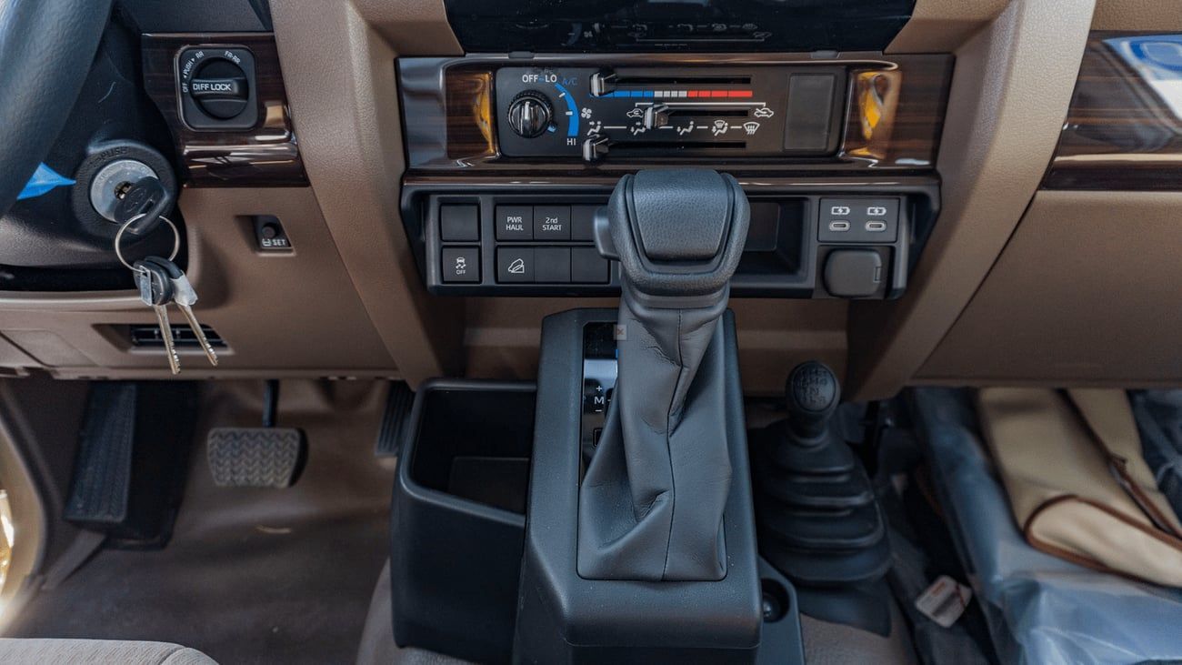 تويوتا لاند كروزر بيك آب ECT0105 - Toyota LC79 Single Cab Pick Up (GRJ79) - 4.0L Petrol Auto Beige 2025