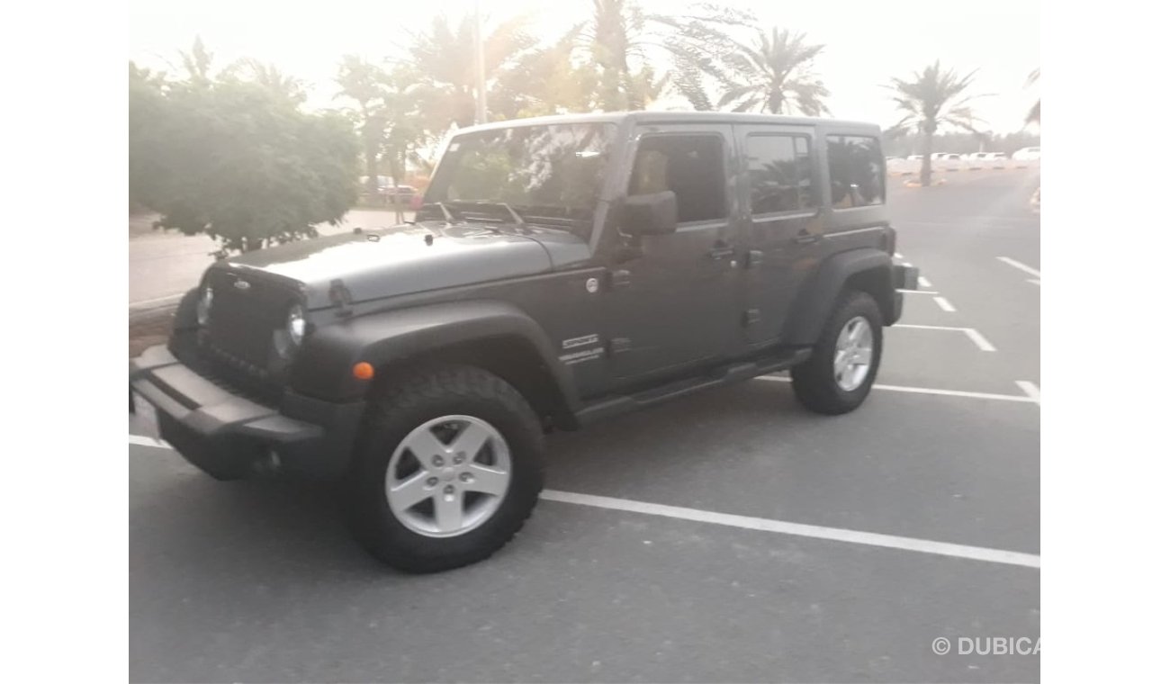 Jeep Wrangler Jeep 2017 us very good condition km70000