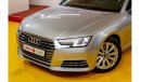 أودي A4 RESERVED ||| Audi A4 40 TFSI 2.0L 2016 GCC under Warranty