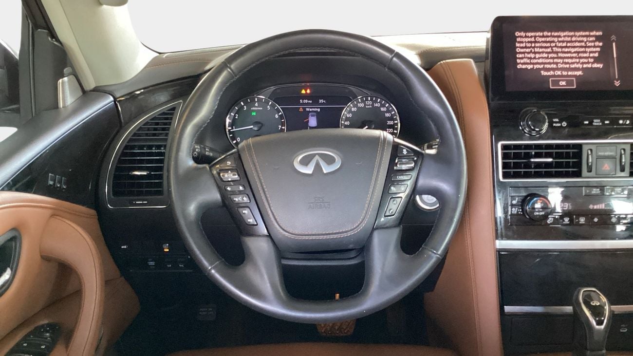 Infiniti QX80 LUXE SENSORY PROACTIVE 5.6 SENSORY AUTO 4WD 8 SEATS | Guaranteed Warranty | 0 Down Payment