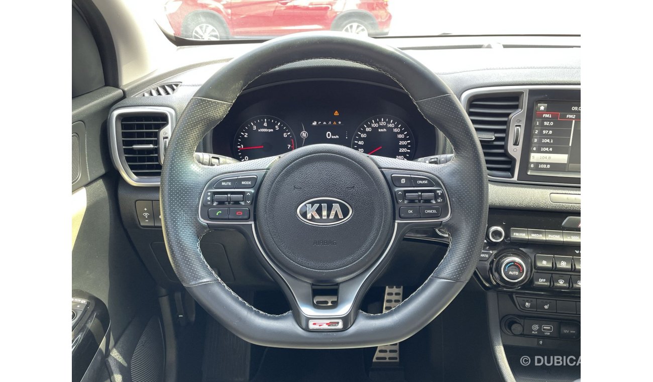 Kia Sportage 2.4L | GT Line|  GCC | EXCELLENT CONDITION | FREE 2 YEAR WARRANTY | FREE REGISTRATION | 1 YEAR FREE