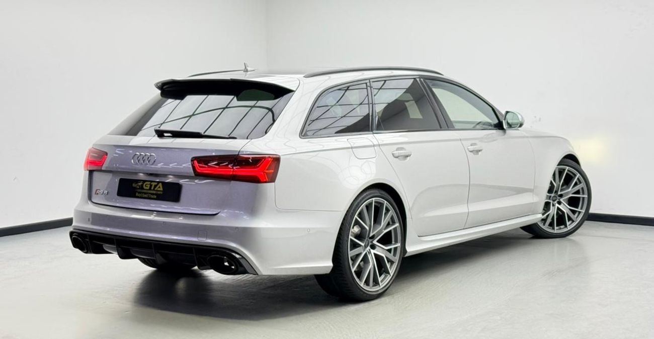 Audi RS6 Performance 4.0L 2017 Audi RS6 Performance, Full Audi Service history, GCC