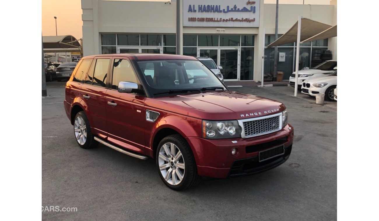 Land Rover Range Rover Sport RANG ROVER SPORT SUPER CHARGE MODEL 2009 GCC car prefect condition full option sun roof leather seat