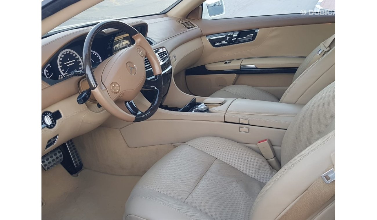 مرسيدس بنز CL 500 مرسيدس Cl500 موديل 2010 خليجي فل اوبشن  نيت فيجن وردار  فتحه وجلد  تبريد وتسخين