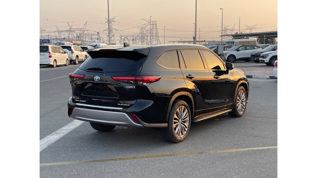 Toyota Highlander 2021 TOYOTA HIGHLANDER HYBRID PLATINUM FULL OPTIONS IMPORTED FROM USA