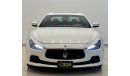 مازيراتي جيبلي 2015 Maserati Ghibli SQ4, Warranty, Service History, GCC